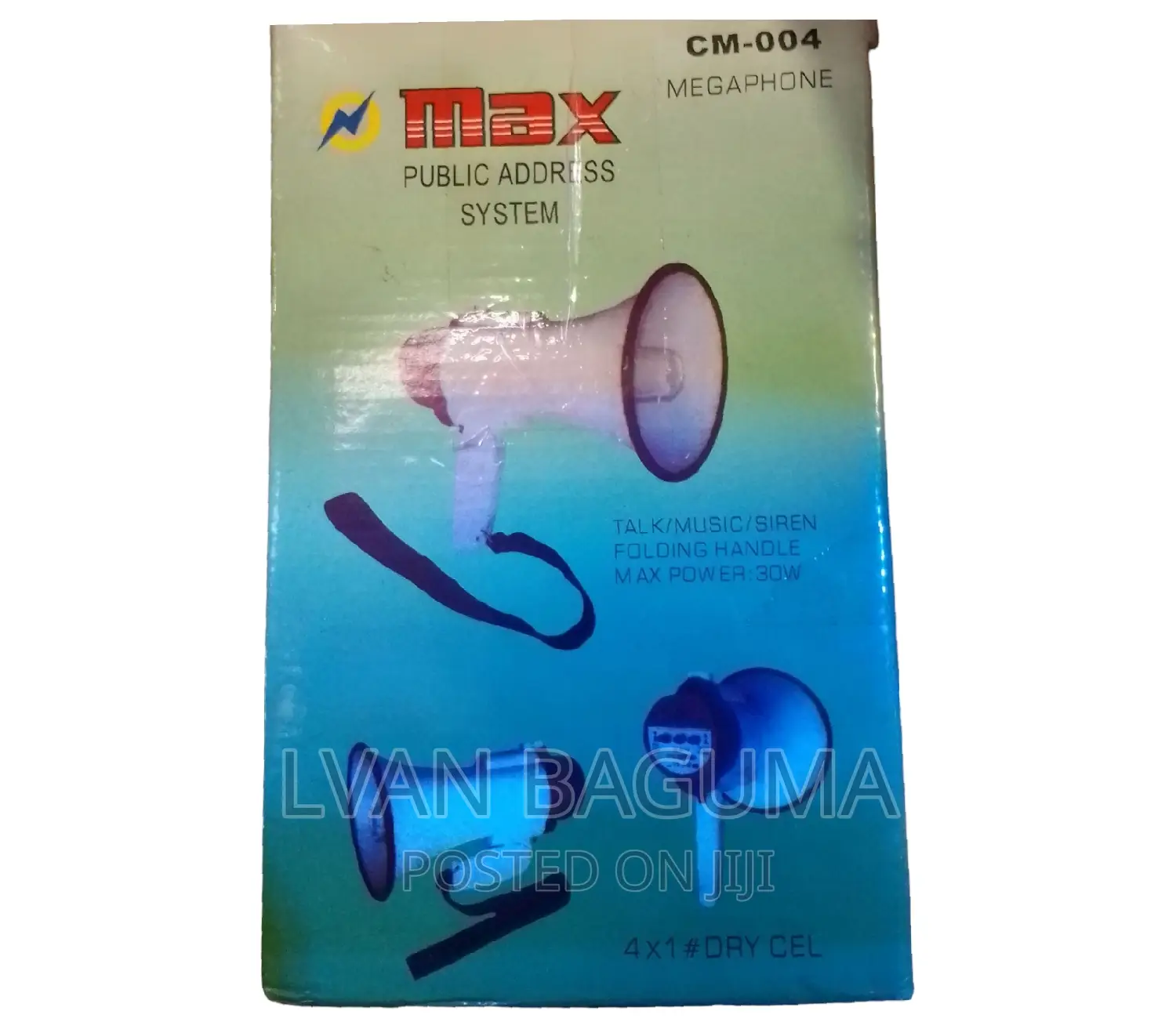 Max Megaphone - Folding Handle