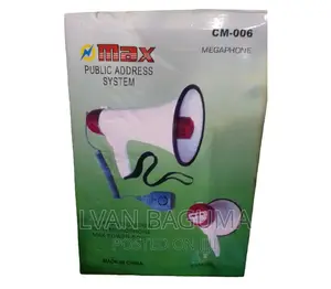 Max Public Address Megaphone - With Microphone