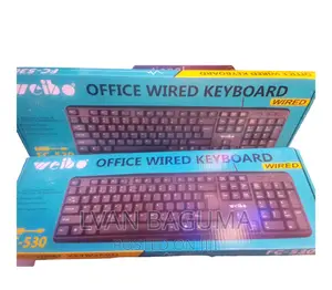 Office Wired Keyboard - 100,000,000 Times Keys Lifetime