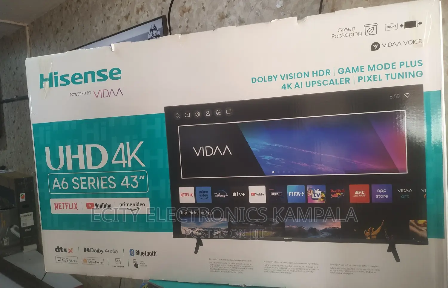 Hisense Smart TV 43"Inch UHD