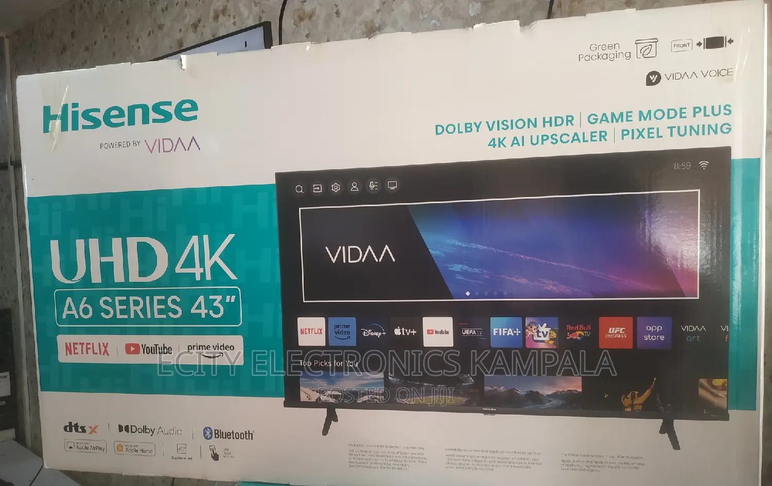 Hisense Smart TV 43"Inch UHD
