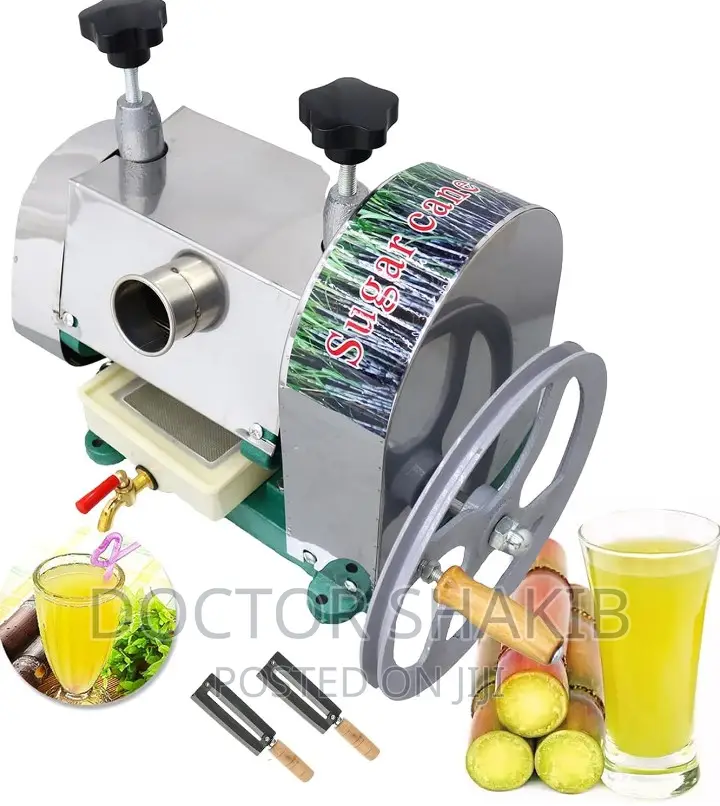 Portable Hand Cranked Sugarcane Juicer Extrusion