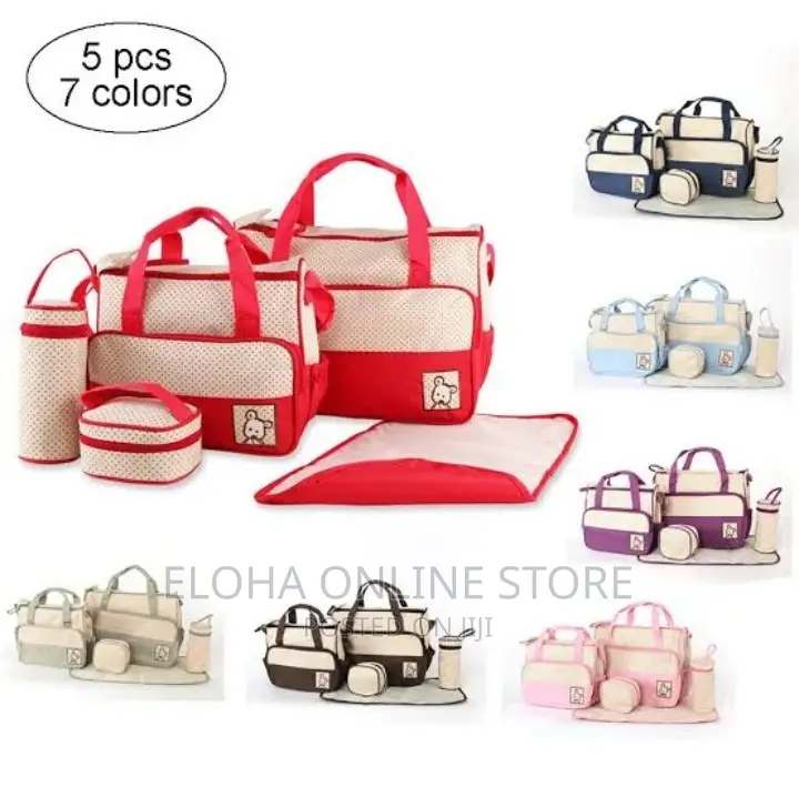 5 in 1 Mummy Essential Baby Diaper Bags