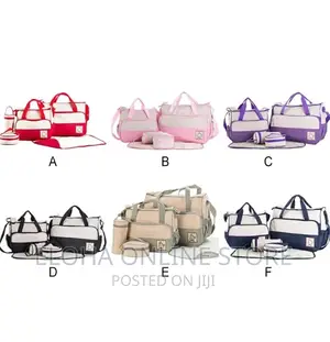 5 in 1 Mummy Essential Baby Diaper Bags