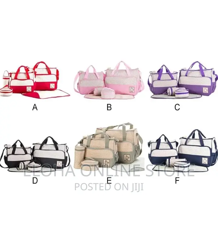 5 in 1 Mummy Essential Baby Diaper Bags