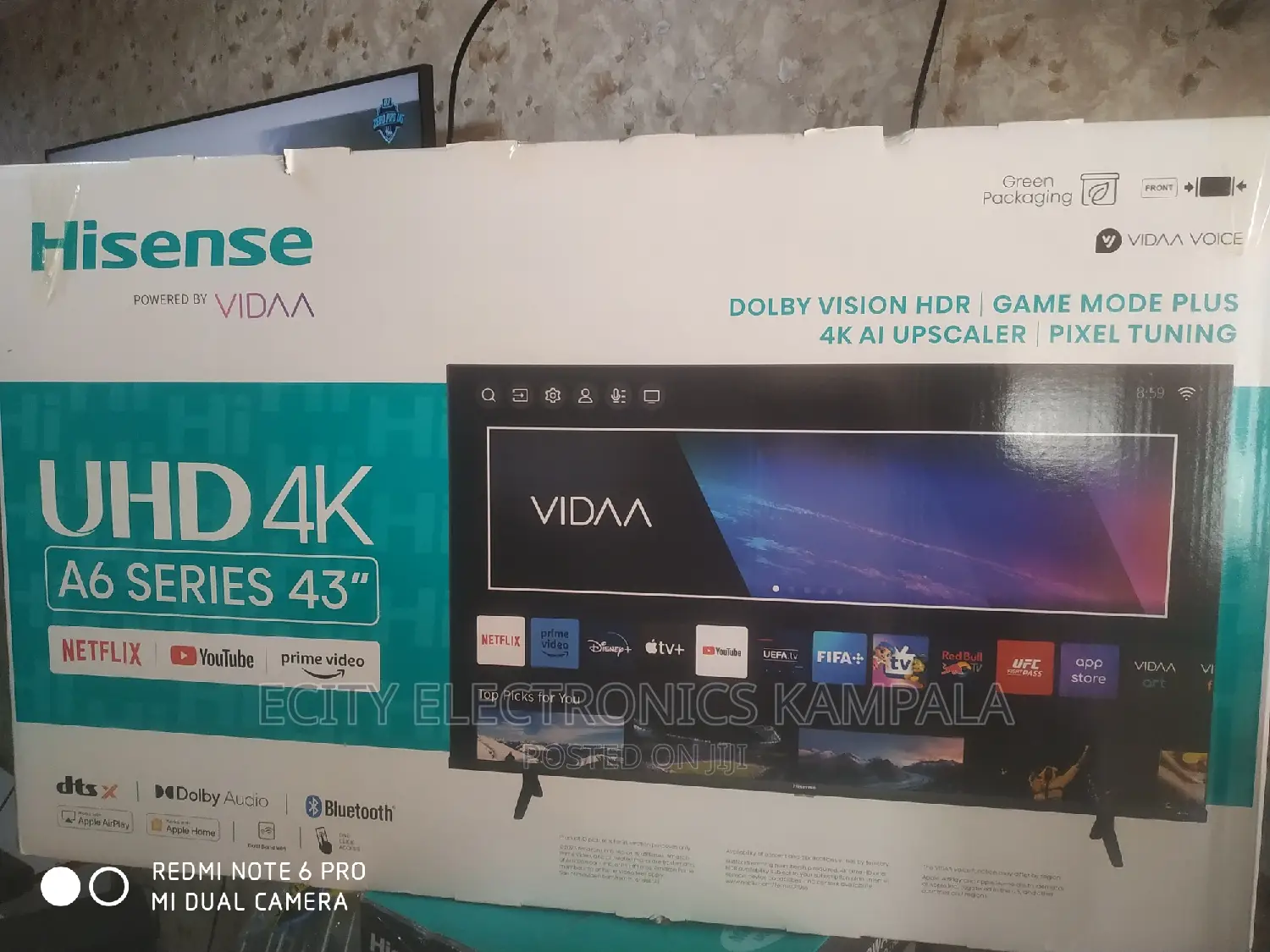 Hisense Smart 43"Inch Vidda A6