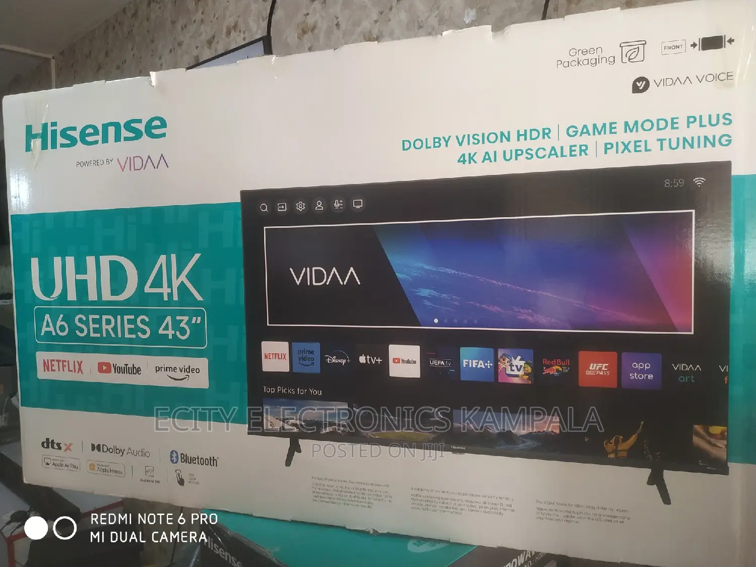 Uhd TV Hisense Smart 43 Inch