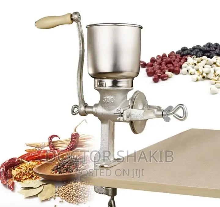 Manual Hand Operate Grains Grinder Machine