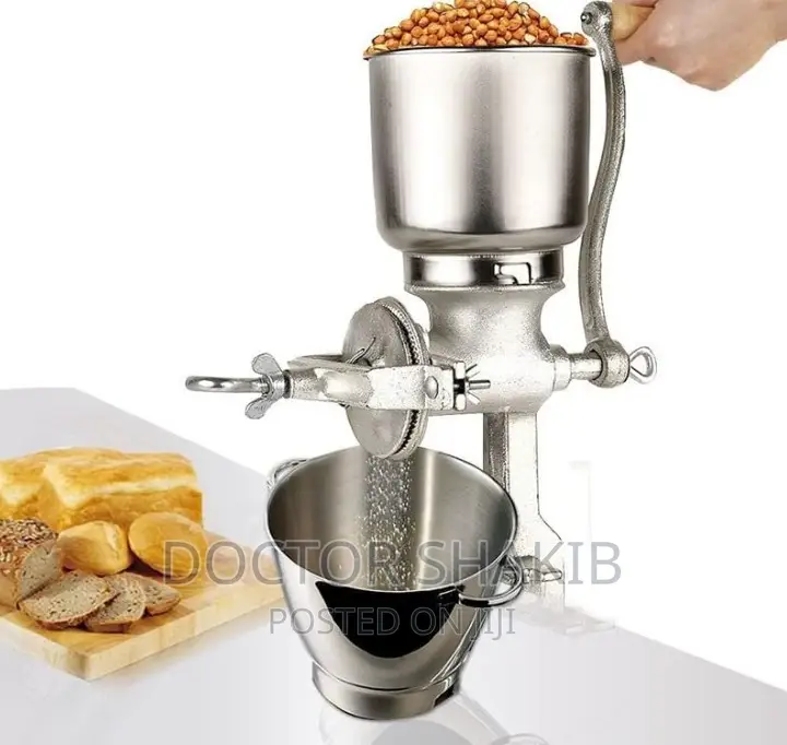 Manual Hand Operate Grains Grinder Machine