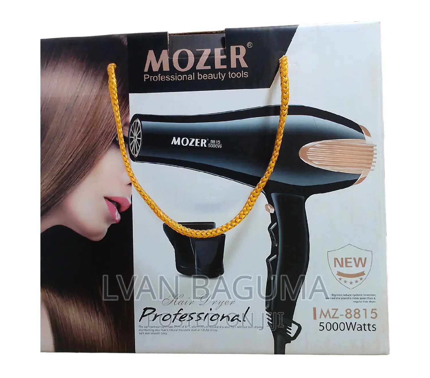 Mozer Professional Hair Dryer - 5000 Watts