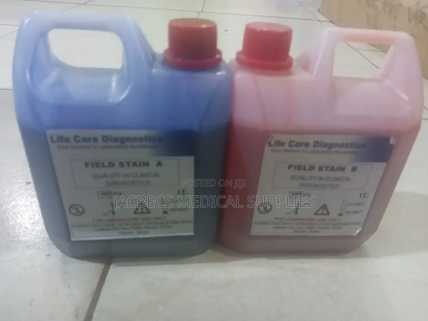 Field Stain a and B