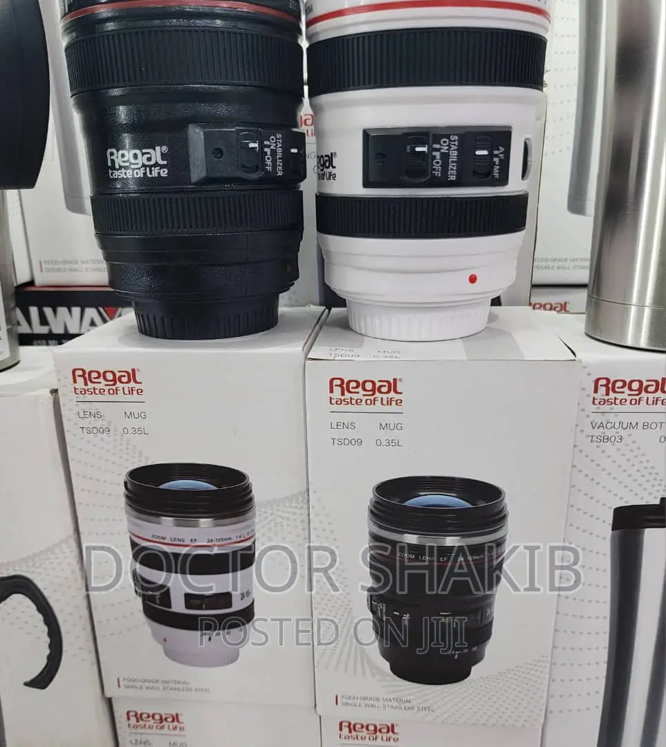 Durable Premium Camera Lens Coffee Mug