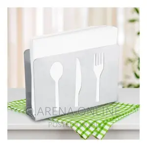 Serviettes Holder - Silver