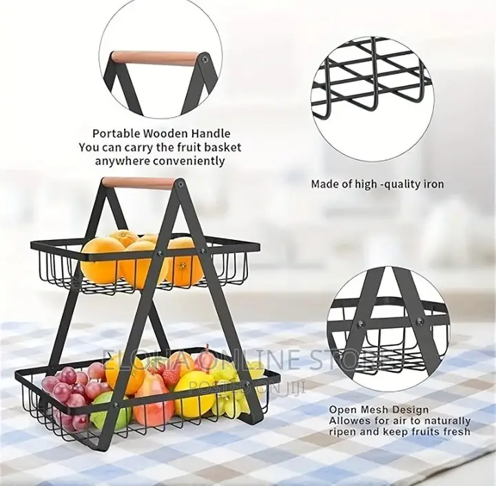 2 Tier Fruit Basket