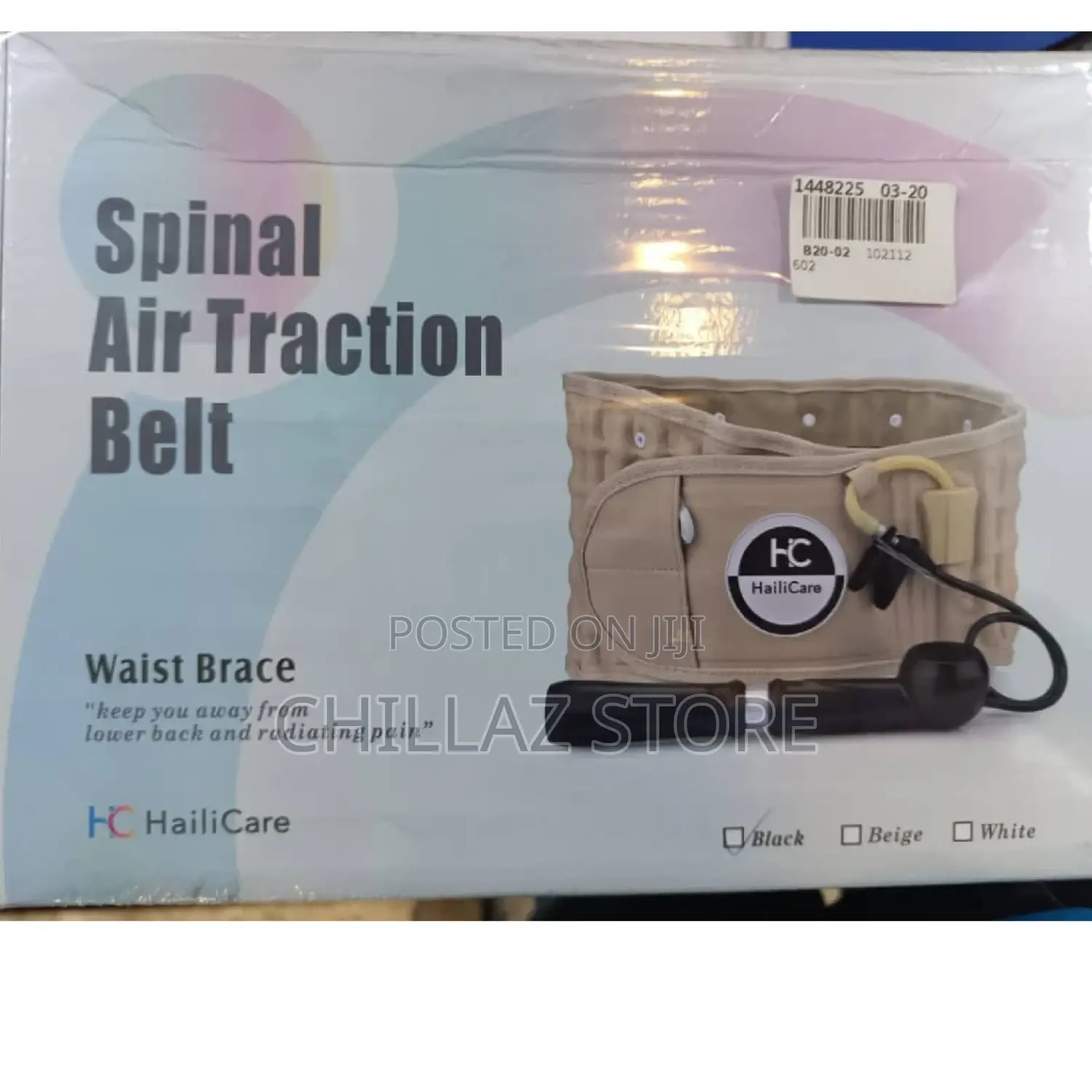 Spinal Air Traction Belt.