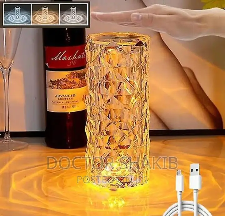 400ml Multifaceted Prism Design Mini Home Humidifier
