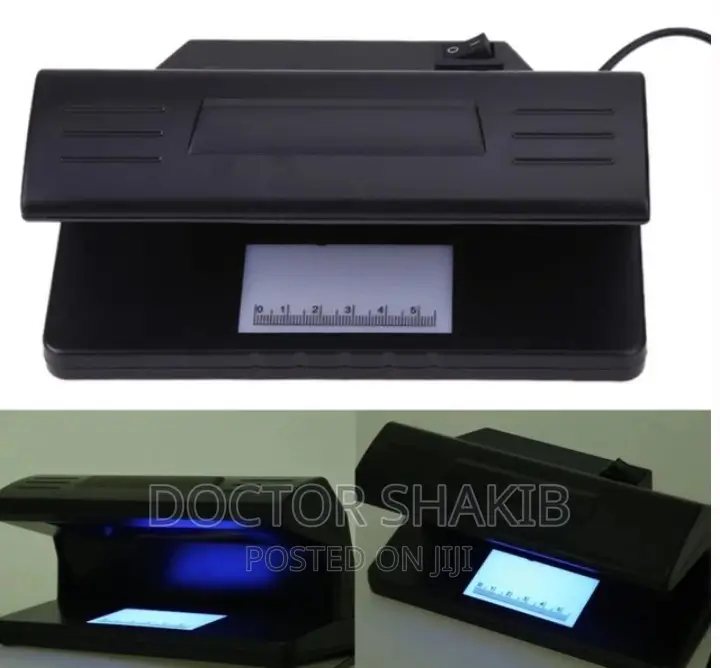 Counterfeit UV Fake Money Detector, Bank Note, Card Checker