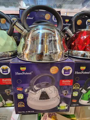 Haus Roland Stainless Steel Whistling Kettle