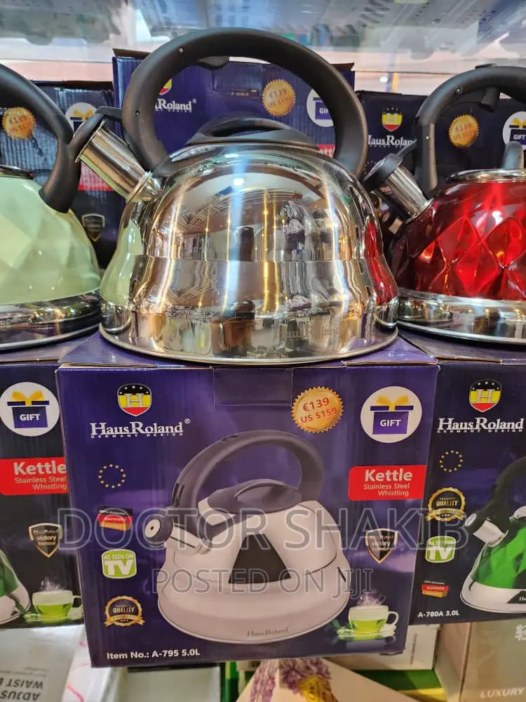 Haus Roland Stainless Steel Whistling Kettle