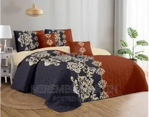 6*6 Duvet Cover With One Bedsheet and Two Pillowcases-