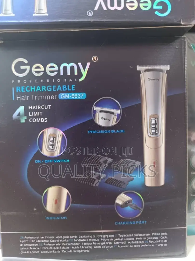 Geepas Rechargeable Hair Clipper