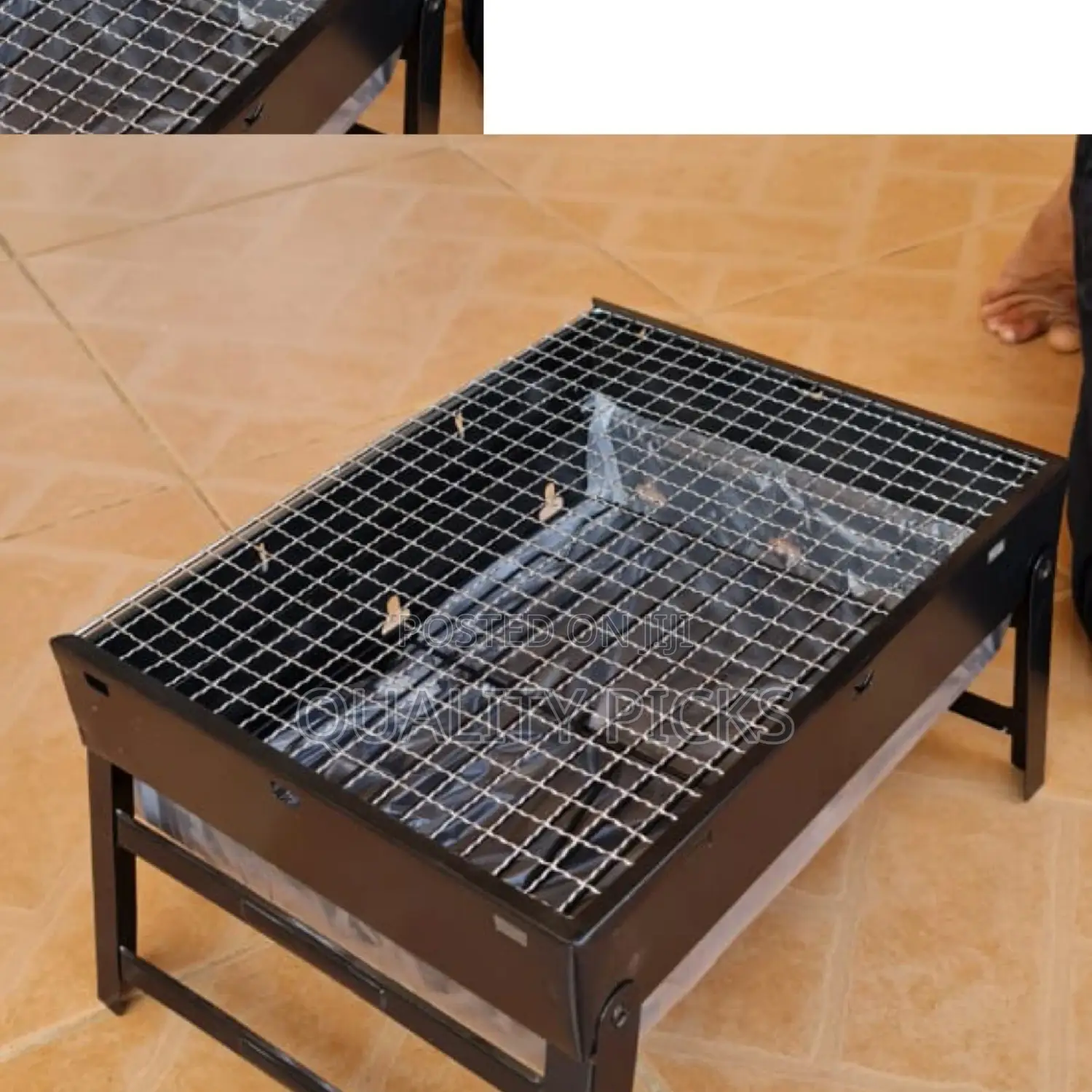 Folding BBQ Grill Smoker