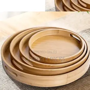 Wooden Round Tray