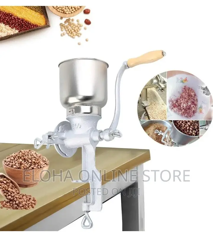Manual Grain Grinder Hand Table Clamp