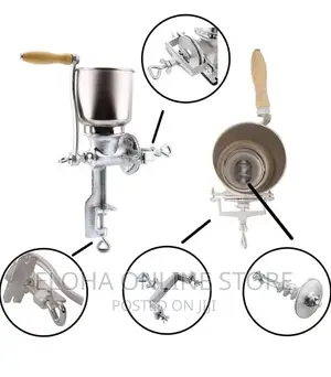Manual Grain Grinder Hand Table Clamp