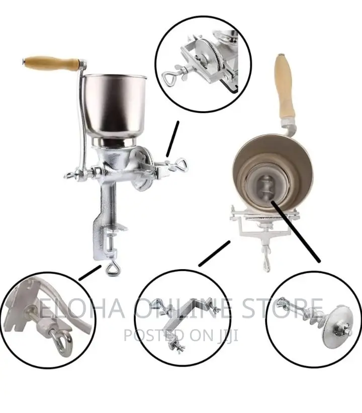 Manual Grain Grinder Hand Table Clamp
