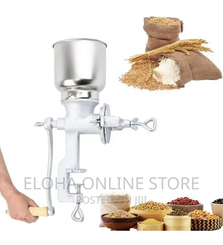 Manual Grain Grinder Hand Table Clamp
