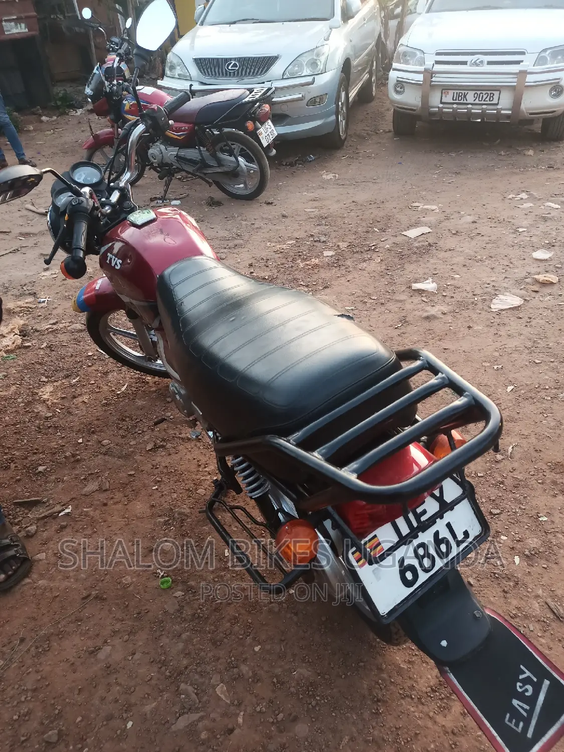 TVS HLX 125 2020 Red