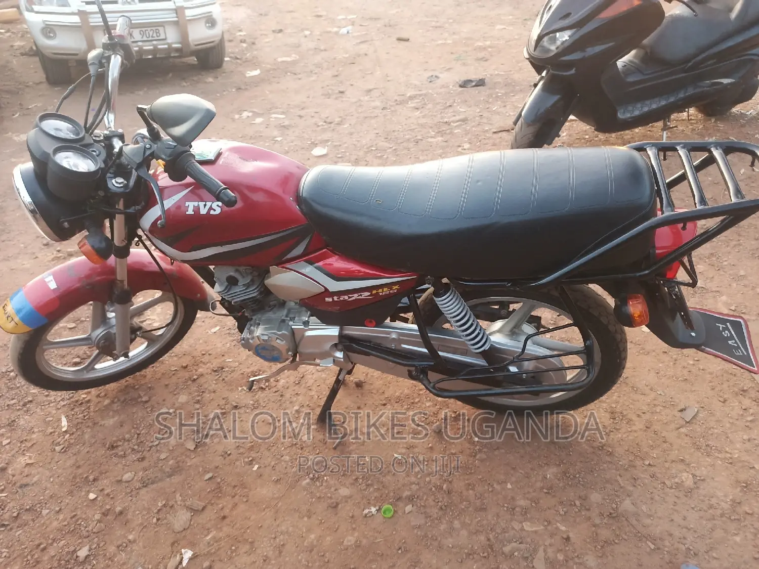 TVS HLX 125 2020 Red