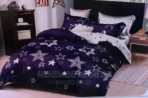 6*6 Duvet Set With One Bedsheet and Two Pillowcases