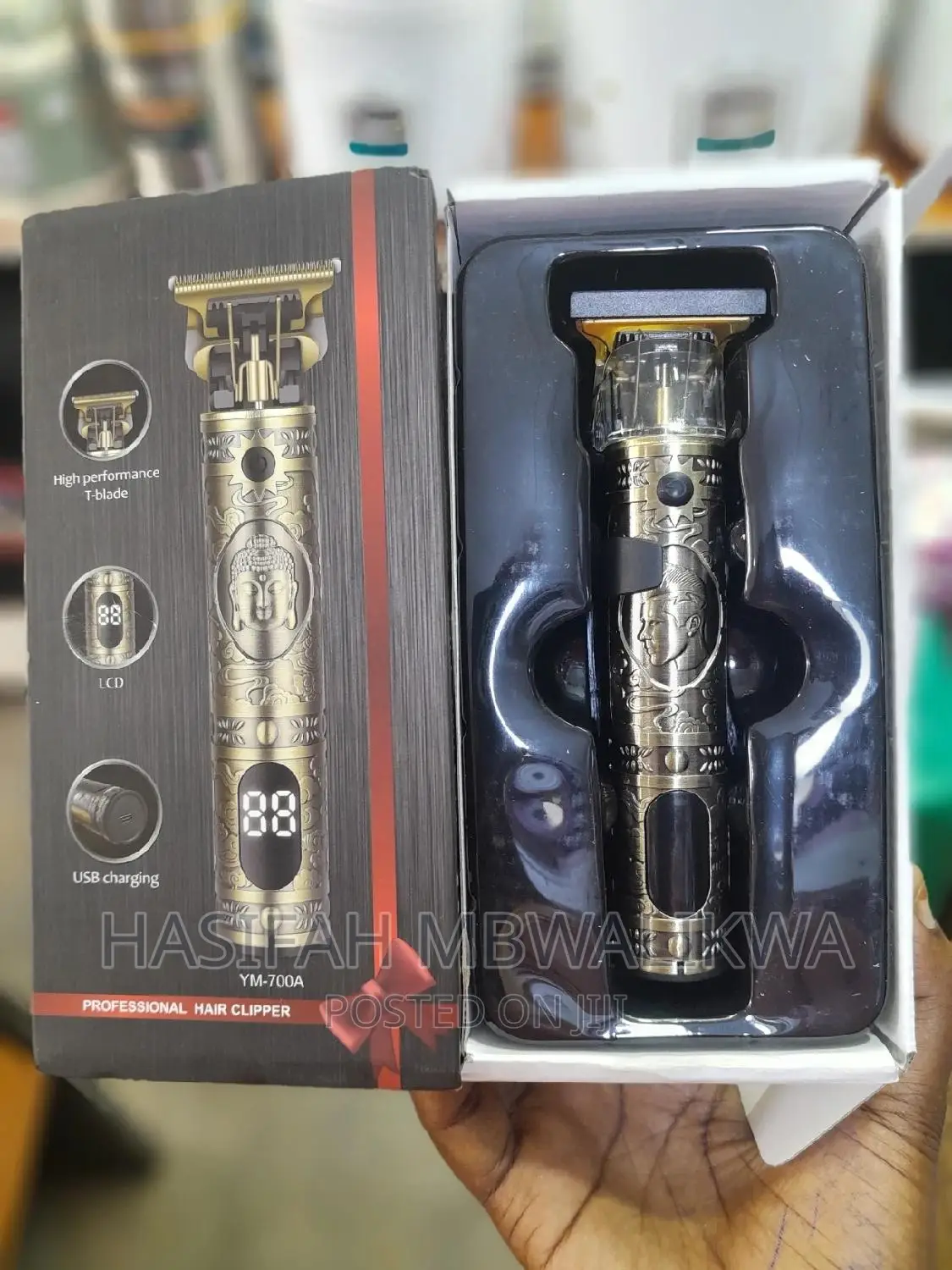 Vintage Professional Hair Clipper With Battery Display