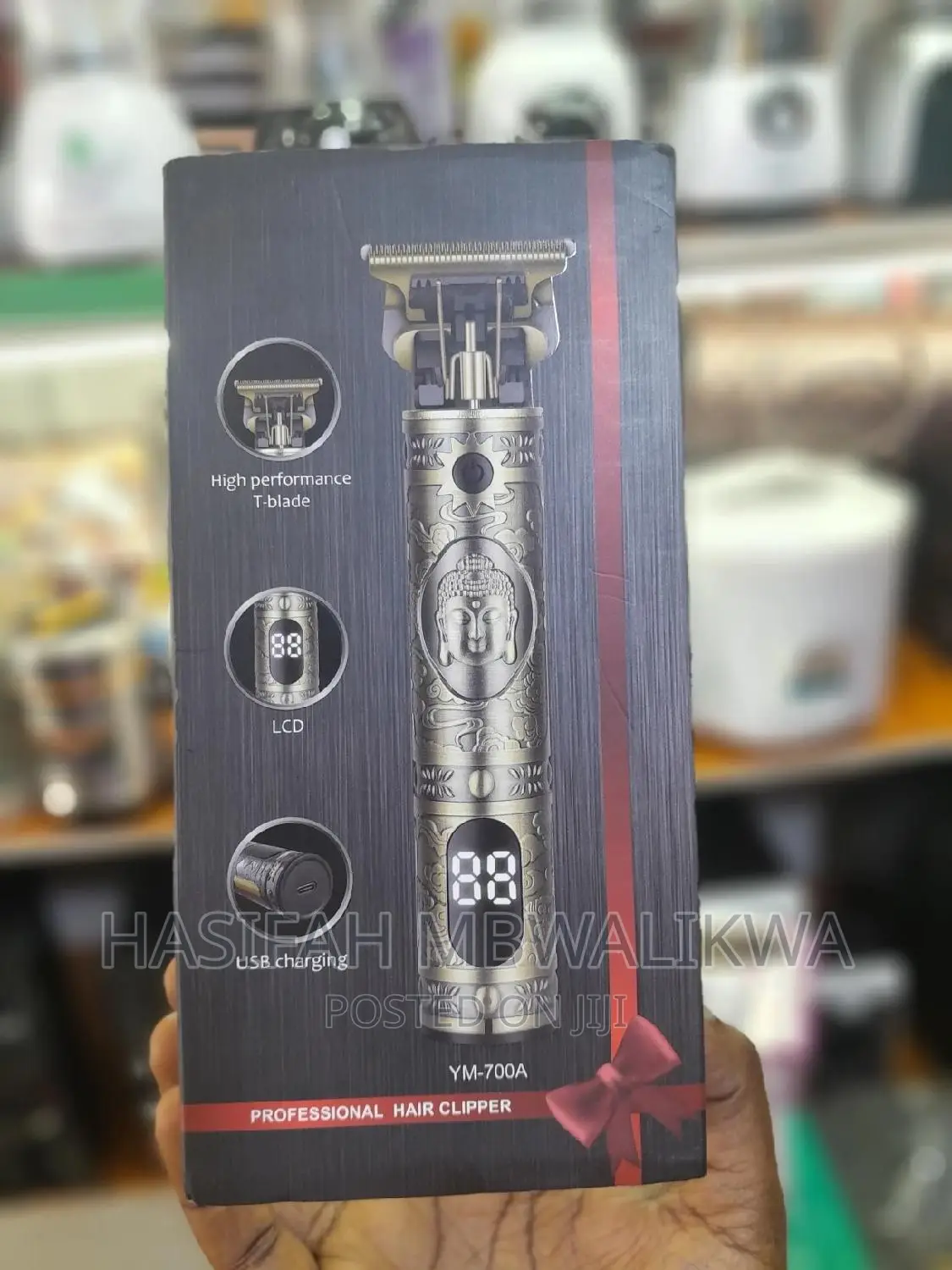 Vintage Professional Hair Clipper With Battery Display