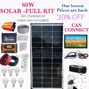 60W Solar Energy Full Kit