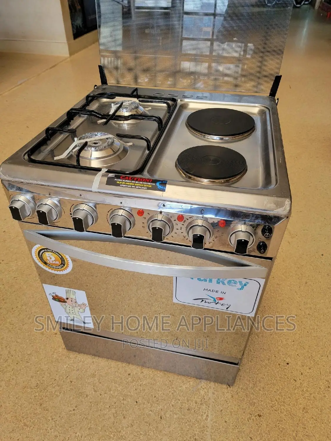 60cm by 60cm Superchef Gas Cooker (2+2)