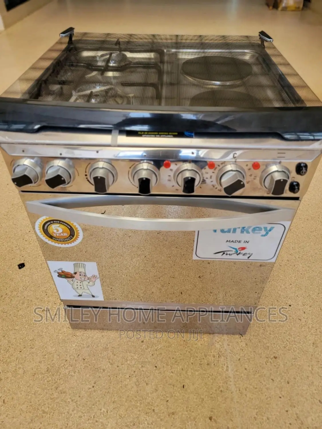 (2+2) Superchef Gas Cooker 60cm by 60cm