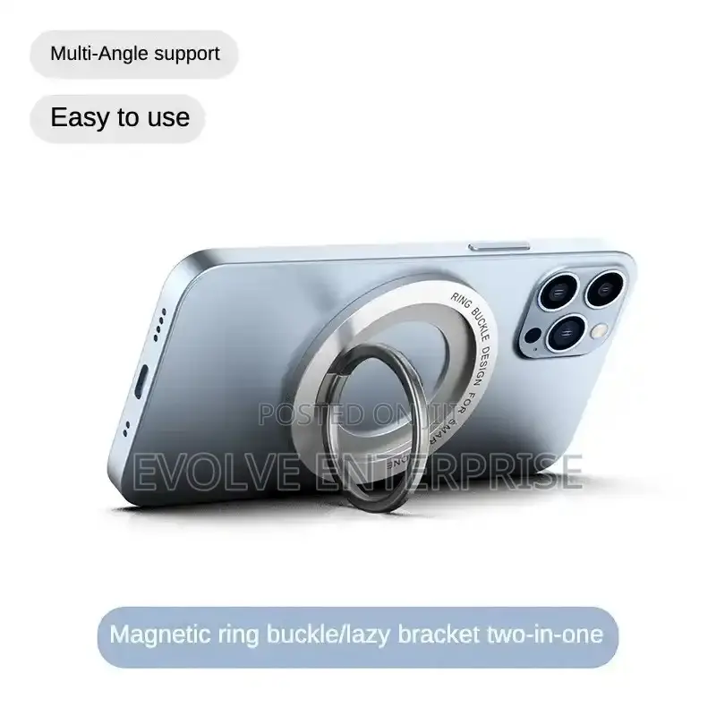 Magnetic Cell Phone Ring Holder Compatible For iPhone