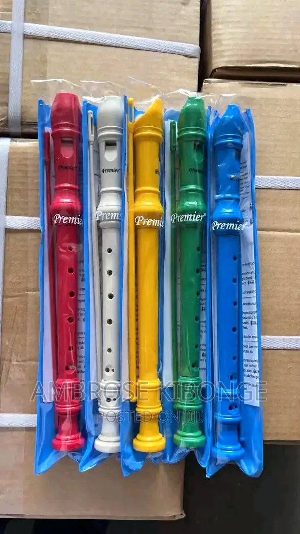 German Style 8 Hole Soprano Flute Recorder With Cleaning Rod