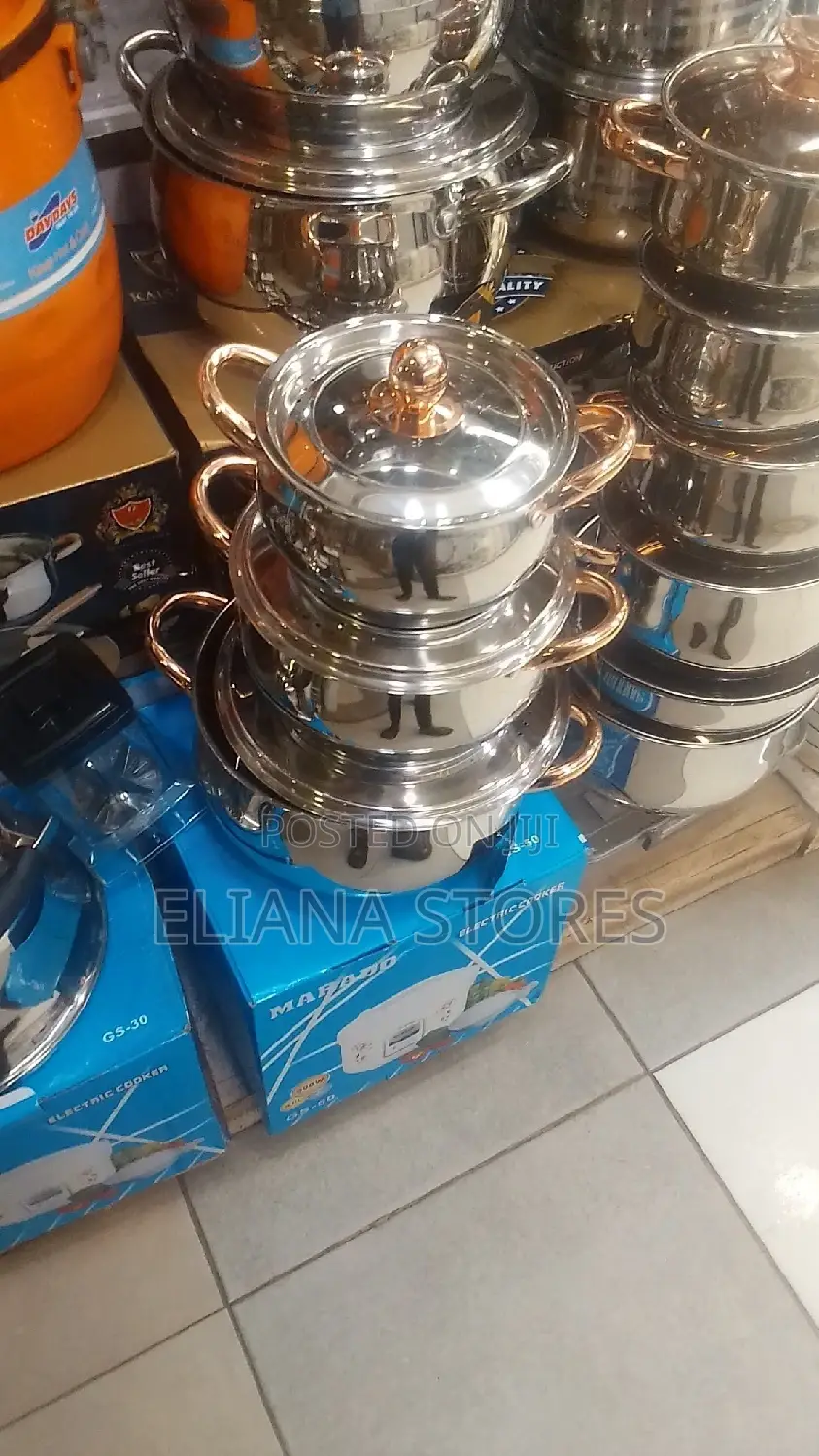 3pcs Glass Lid and Stainless Steel Dishes