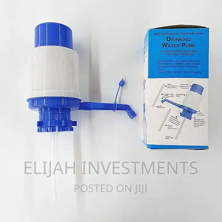 Manual Water Bottle Hand Press Type Water Pressure Pump
