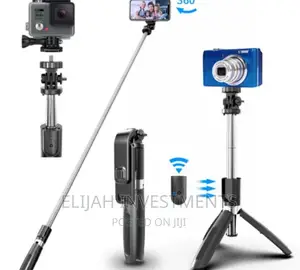 Portable 3 In1 Selfie Phone Stand