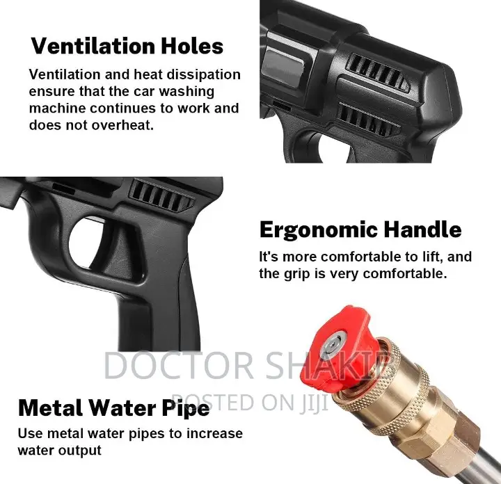 Cordless High Pressure Jet Car Washing Machine