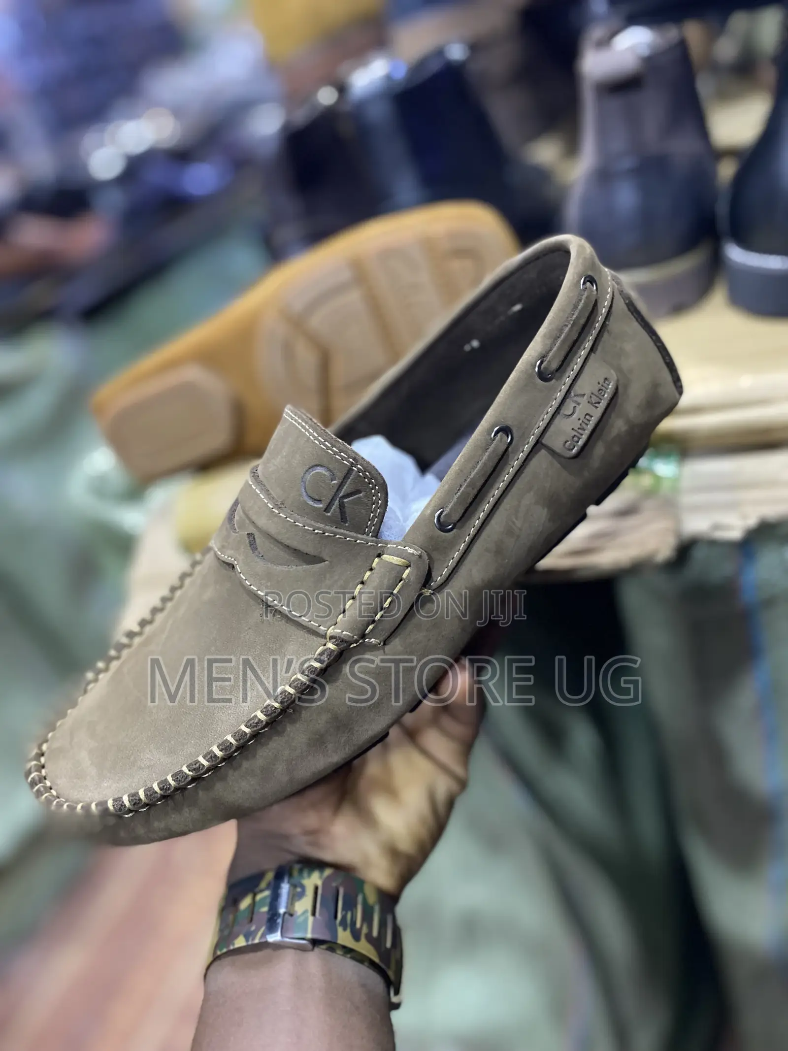 Men’S Gentle Clarks Moccasins