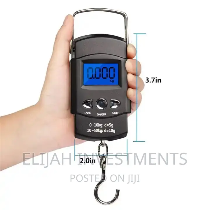 50kg Portable Electronic Hanging Scale