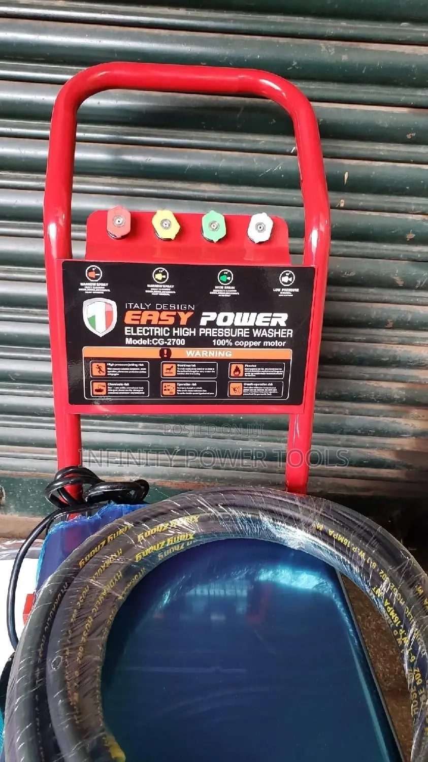 High Pressure Washer (Electric) Easy Power Italy Design