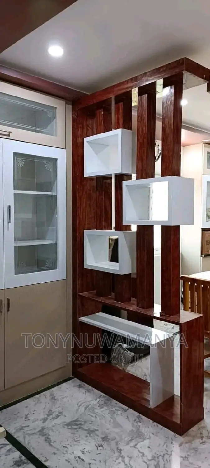 Console Tables, Partioning Shelves