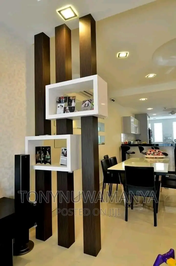 Console Tables, Partioning Shelves